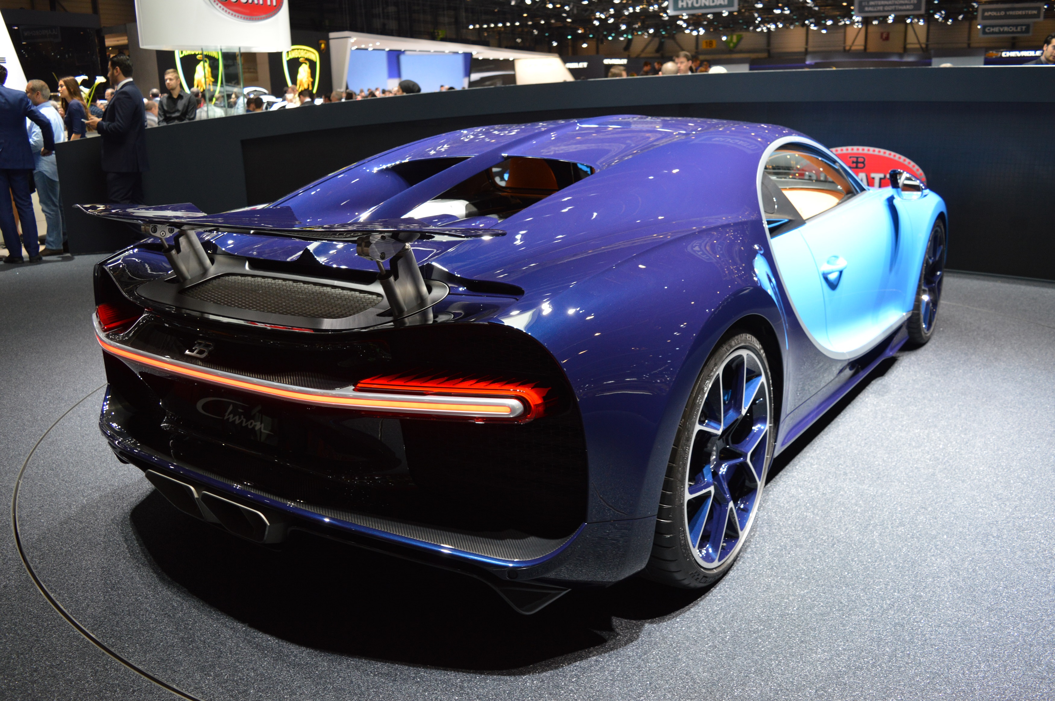Bugatti Chiron rear