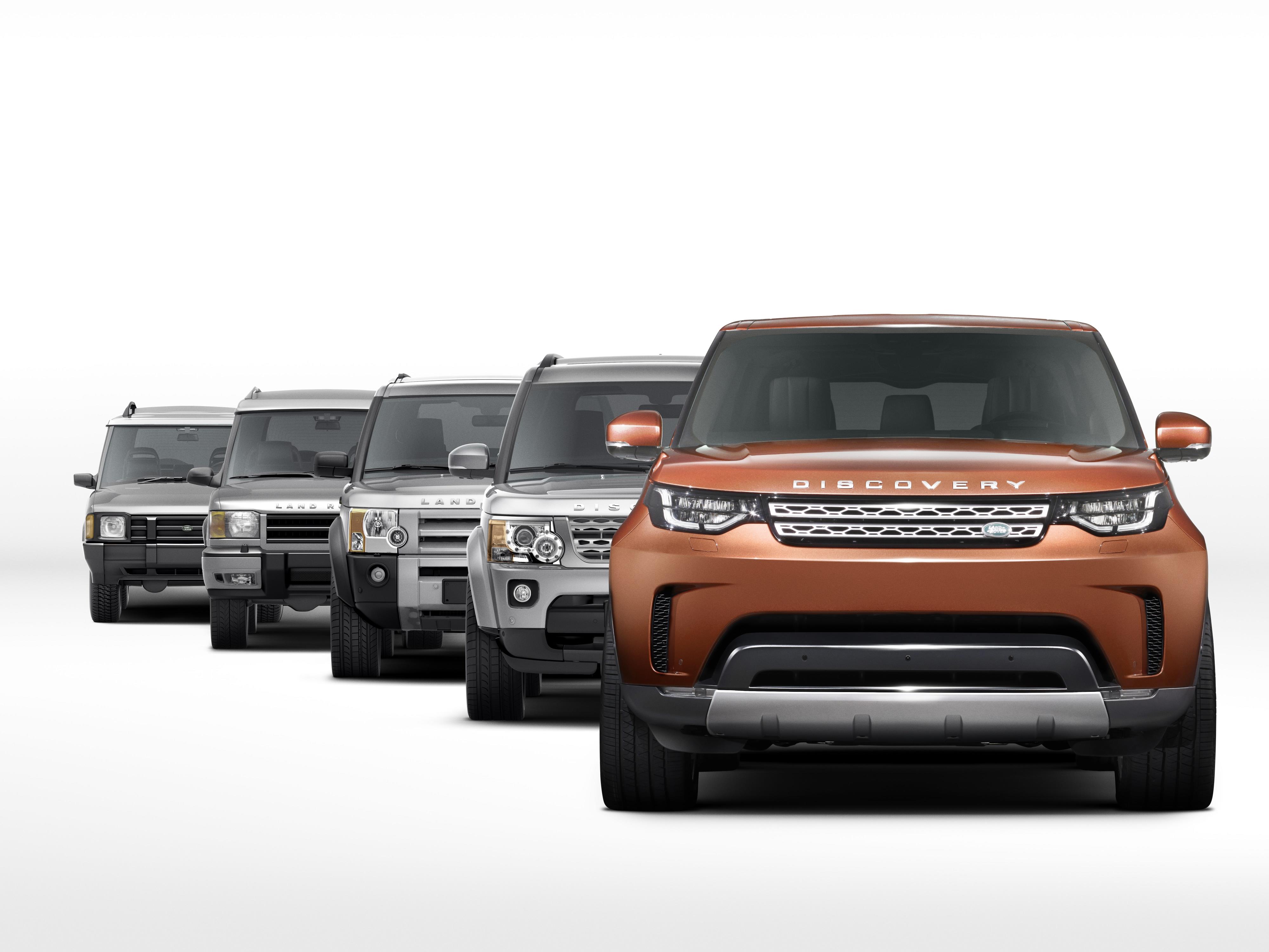 Land Rover Discovery through the years