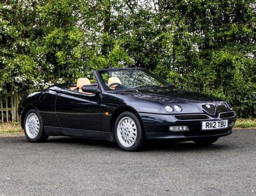 LOW MILEAGE ALFA ROMEO SPIDER. Used car auction watch.