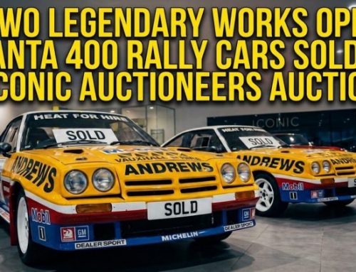 Opel Manta 400 Works Rally Cars. Two Absolutely Legendary ’80s Rally Cars Sell At UK Auction. Used car auction watch.