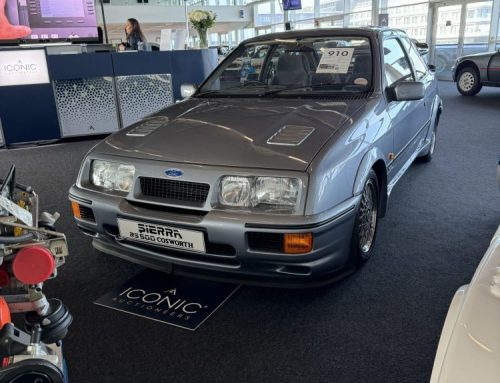 1987 FORD SIERRA RS500 COSWORTH SELLS AT AUCTION.  Used car auction watch.