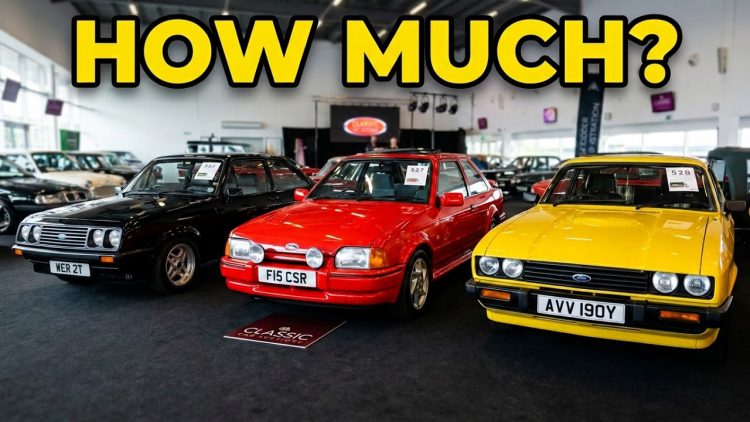 A Shock? Classic and Modern Classic Ford Auction Prices. Used car auction watch.