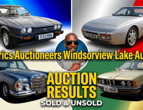 Some Really Surprises At The Historics Auctioneers Windsorview Lake Auction. Used car auction watch.