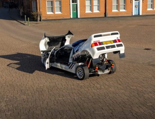 1986 Ford RS200. Used car auction watch.