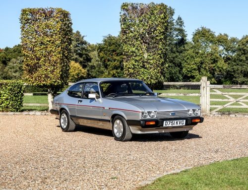ULTRA LOW MILEAGE FORD CAPRI GOING TO BE AT THE HISTORICS AUCTIONEERS AUCTION. Used car auction watch.